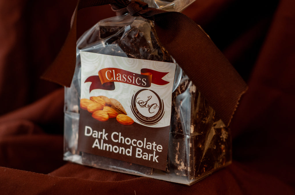 Dark Chocolate Toasted Almond Bark